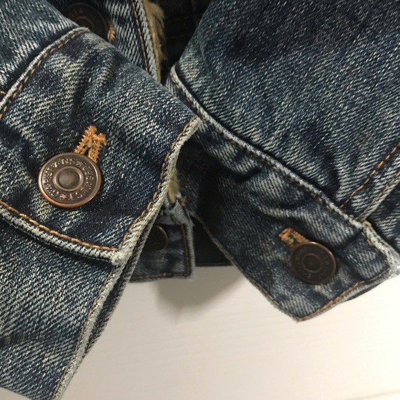 Gap Denim lined with faux fur - Picture 3 of 6